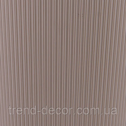 Горщик пластмасовий LILIA JUMPER з вкладом taupe 30см., фото 3