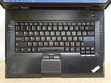 Б/в Ноутбук Lenovo ThinkPad SL500 15.4" 1280x800| Celeron T3100| 4 GB RAM| 120 GB SSD| GMA X4500, фото 3