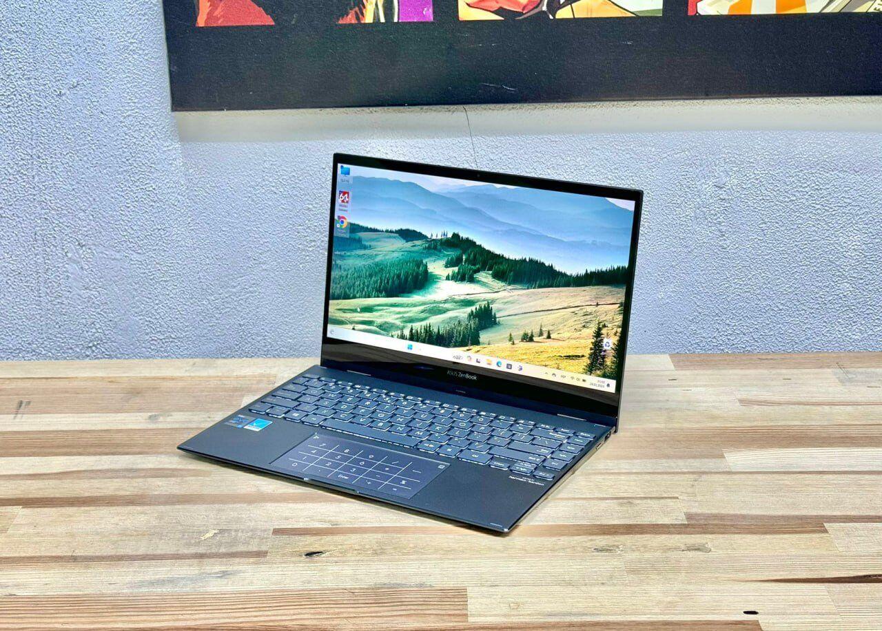 Б/в Ноутбук Asus ZenBook Flip UX363EA 13.3" 1920x1080 Сенсорний| Core i7-1165G7| 16 GB RAM| 1000 GB SSD| Iris Xe