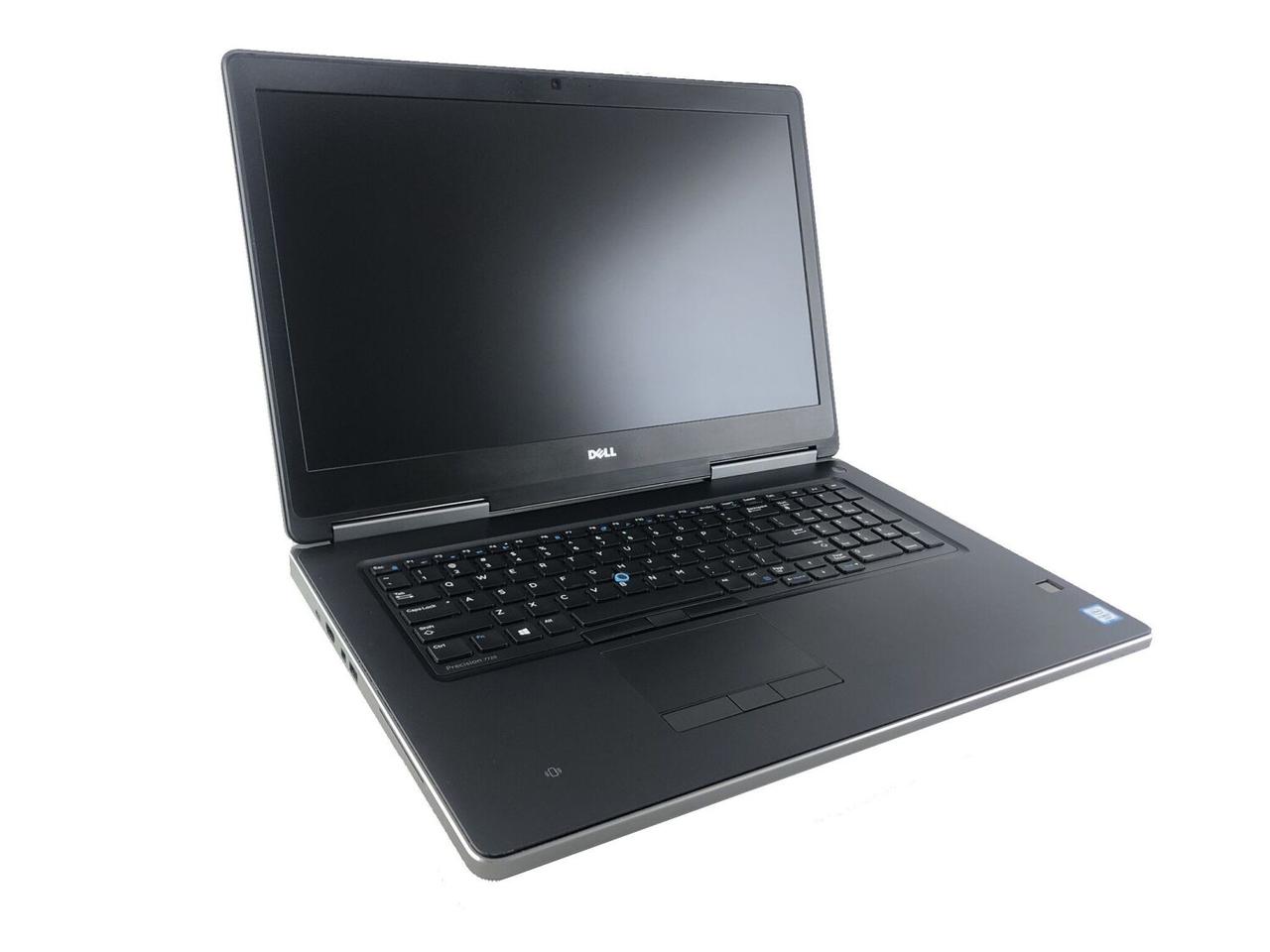 Б/в Ноутбук Dell Precision 7720 17.3" 1920x1080| Core i7-6820HQ| 16 GB RAM| 480 GB SSD| Quadro P5000 16GB