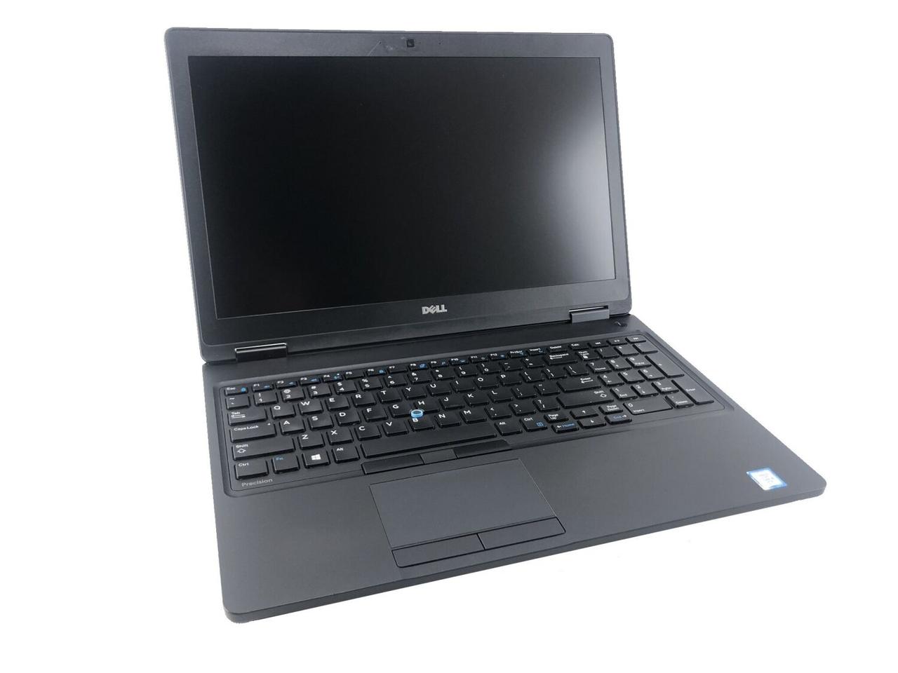 Б/в Ноутбук Dell Precision 3520 15.6" 1920x1080| Core i5-7300HQ| 16 GB RAM| 240 GB SSD| Quadro M620 2GB