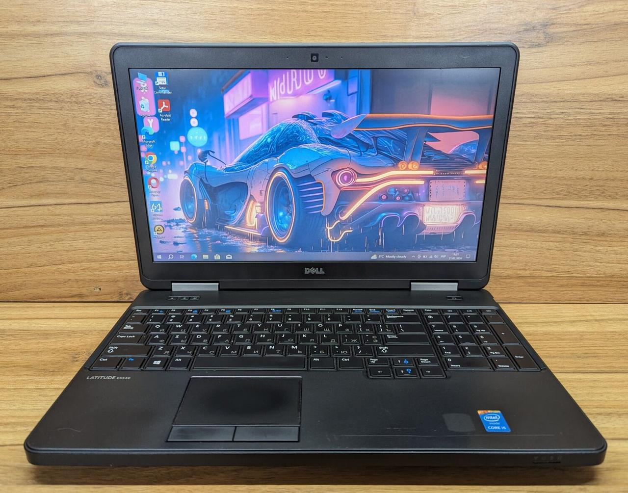Б/в Ноутбук Б-клас Dell Latitude E5540 15.6" 1366x768| Core i5-4300U| 8 GB RAM| 256 GB SSD| GeForce GT 720M 2GB
