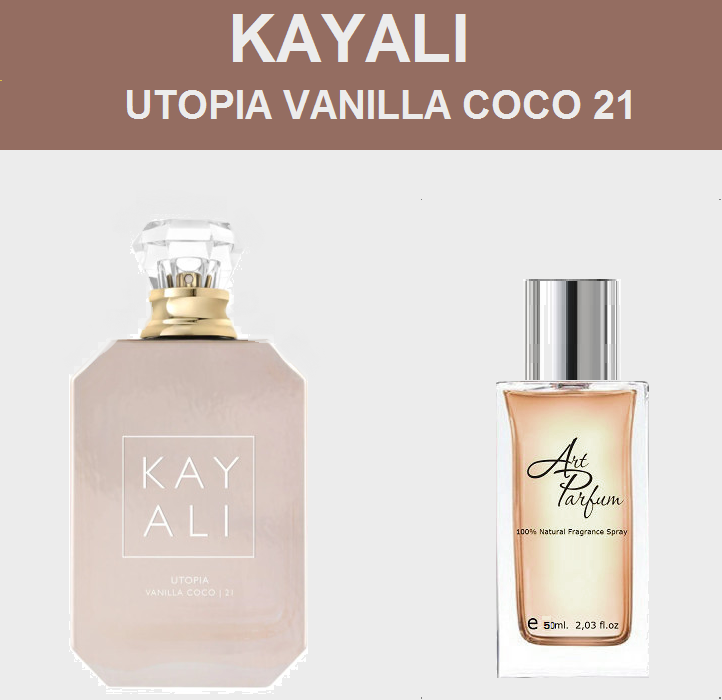 Аромат схожий на KAYALI / UTOPIA VANILLA COCO 21   50мл.