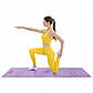 Килимок (мат) спортивний 4FIZJO PU 183 x 68 x 0.4 см для йоги та фітнесу Violet (P-5907739319548), фото 7