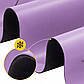 Килимок (мат) спортивний 4FIZJO PU 183 x 68 x 0.4 см для йоги та фітнесу Violet (P-5907739319548), фото 9