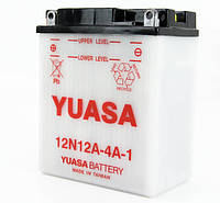 Аккумулятор мотоциклетный 12Ah 120A YUASA 12N12A-4A-1 Honda , Kawasaki