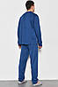 Піжама чоловіча на флісі напівбатальна синього кольору 174133P, фото 3