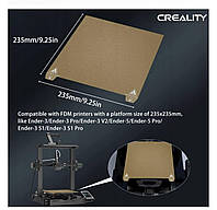 Магнитная накладка PEI Creality ENDER 3 S1 PRO 235х235 - Оригинальная hp