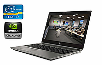Ноутбук рабочая станция Б-класс HP zBook 15 G6 / 15.6" (1920x1080) IPS / Intel Core i9-9880H (8 (16) ядер по