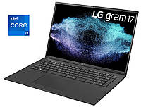 Ультрабук LG Gram 17 17Z90P / 17" (2560x1600) IPS / Intel Core i7-1165G7 (4 (8) ядра по 2.8 - 4.7 GHz) / 16 GB