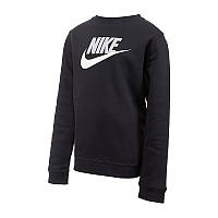 Детский Свитшот Nike B NSW CLUB HBR CREW Черный 110-116 (7dCV9297-011 110-116)