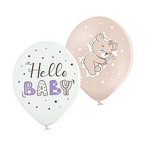 Латексні кульки "Hello baby" Belbal