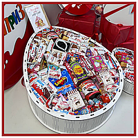 Хорошие подарки на 8 марта Мега Киндер Яйцо Подарочный Бокс, креативный подарок близким женщинам в коробке