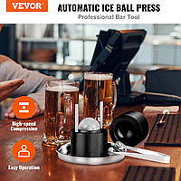 VEVOR Ice Cube Maker Ice Cube Mould Set 60 mm, Ice Cube Mould Ice Scoop Mould with Ice Tongs & Drip Tray,