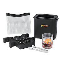 VEVOR 2 Piece Ice Cube Maker Ice Cube Moulds 6 cm Ice Scoop Ice Cube Mould Ice Scoop Forner with Storage Bag,