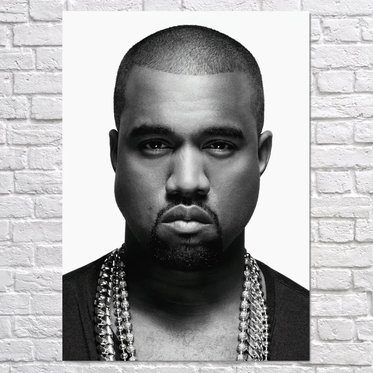 Плакат "Канье Уэст, Kanye West", 60×43см