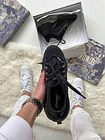 Dior D-connect Black Velvet кроссовки и кеды высокое качество Размер 40