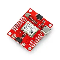 NEO-M9N GPS модуль - встроенная антенна - Qwiic - SparkFun GPS-15733