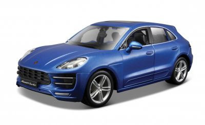  Автоконструктор Bburago Porsche Macan синій металік