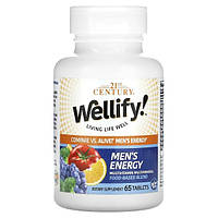 Витаминно-минеральный комплекс 21st Century Wellify Men's Energy, Multivitamin Multimineral 6 FE, код: 8033471