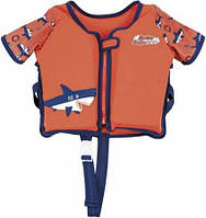 Жилет для плавания детский Aqua Speed Swim Vest With Sleeves 32147-75 оранжевый Дет 18-30кг 32147-75