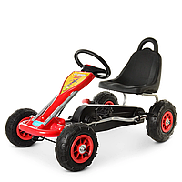 Велокарт детский Bambi kart M 1564-3 ручной тормоз