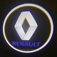 Логотип подсветки двери Рено Lazer door logo light Renault BLUE Код/Артикул 189