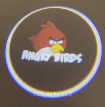 Логотип підсвічування двері ANGRY BIRD Lazer door logo ANGRY BIRD Код/Артикул 189