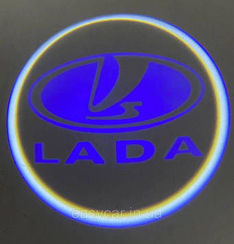 Логотип підсвічування двері Лада Lazer door logo LADA Код/Артикул 189