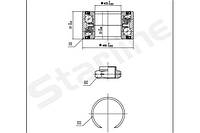 Подшипник колесный SEAT RONDA (22A) / SEAT IBIZA (21A) 1982-1993 г.