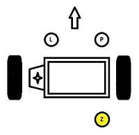 Опора двигателя / КПП LANCIA Y (840_) / FIAT PUNTO (176_) 1985-2005 г.