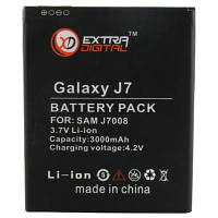 Аккумуляторная батарея Extradigital Samsung Galaxy J7 J700H (3000mAh) (BMS6407) l