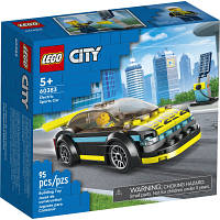 Конструктор LEGO City Электрический спортивный автомобиль 95 деталей (60383) h