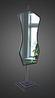 Напольное зеркало манекен на ножке с регулируемым углом наклона. Зеркала напольные на подставке