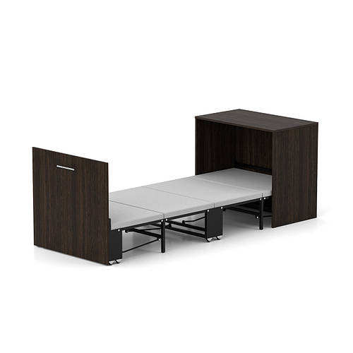 Кровать-трансформер комод Sirim венге. Мебель 2 в 1 смарт. Раскладная ...