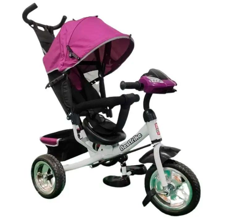 Триколісний велосипед-коляска Best Trike 6588 — 64-973 з інтерактивною панеллю батьківська ручка