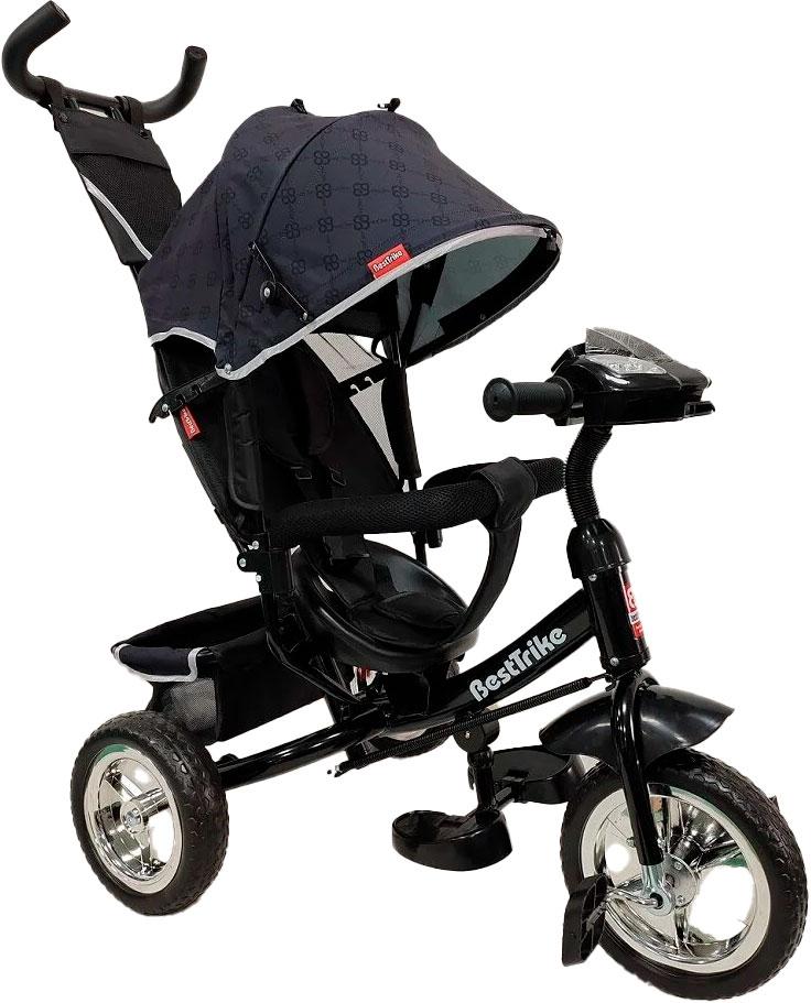 Триколісний велосипед-коляска Best Trike 6588 — 66-311 з інтерактивною панеллю батьківська ручка