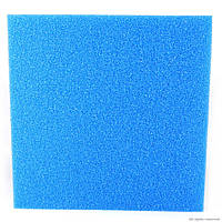 Фильтрующая губка крупнопористая Hobby Filter sponge blue 50х50х2см 10ppi