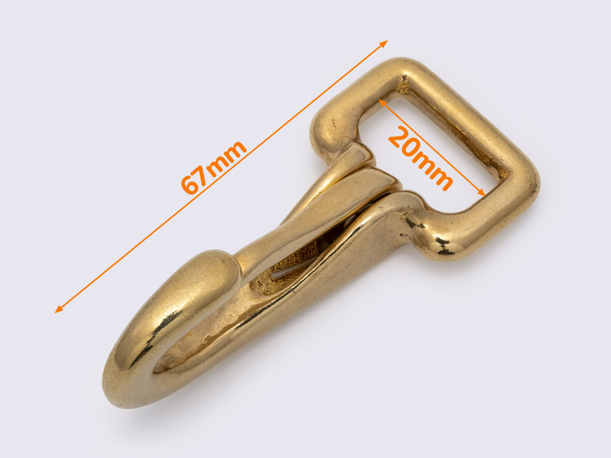 Карабін латунний 20мм (р.4) (50-А241)