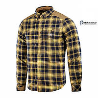 M-Tac рубашка Redneck Shirt Navy Blue/Yellow M/R ll