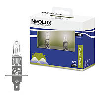 Галогенные лампы H1 55W 12V Extra Lifetime комплект NEOLUX ( ) NE-N448LL-SCB-NEOLUX