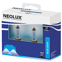 Галогенные лампы H7 55W 12V Blue Light комплект NEOLUX ( ) NE-N499B-SCB-NEOLUX