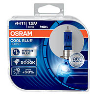 Галогенные лампы H11 80W 12V Cool Blue Boost +60% комплект Osram ( ) OS-62211CBB-HCB-OSRAM