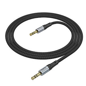 Кабель Hoco UPA26 AUX Fresh audio cable Black, фото 2