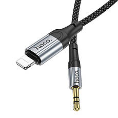 Кабель Hoco UPA26 Fresh digital audio conversion cable iP Black, фото 4