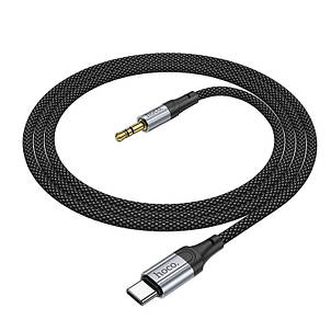 Кабель Hoco UPA26 Fresh digital audio conversion cable Type-C Black, фото 2