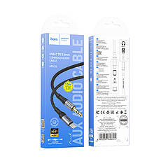 Кабель Hoco UPA26 Fresh digital audio conversion cable Type-C Black, фото 3