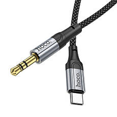 Кабель Hoco UPA26 Fresh digital audio conversion cable Type-C Black, фото 4