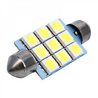LED лампа для авто S8.5 (36mm) 12V 6000К AllLight ( ) 29068100-AllLight