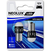 LED лампа для авто P21/5W 1.2W 6000К (комплект) NEOLUX ( ) NP2260CW-Neolux